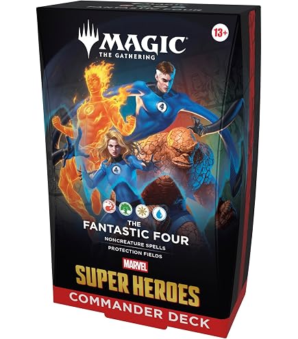 MARVEL SUPER HEROES COMMANDER DECK FANTASTIC FOUR