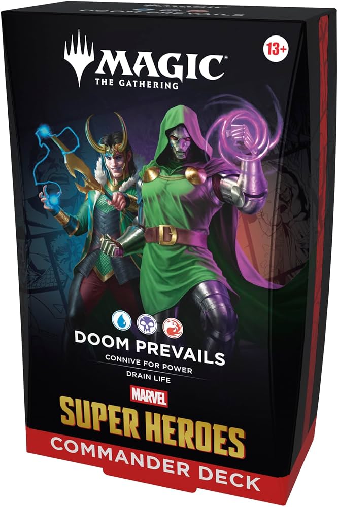 MARVEL SUPER HEROES COMMANDER DECK DOOM PREVAILS