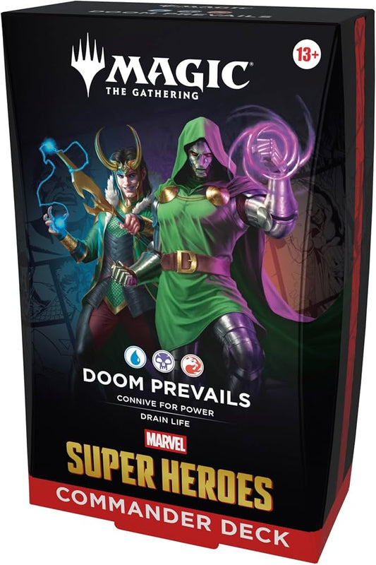 MARVEL SUPER HEROES COMMANDER DECK DOOM PREVAILS