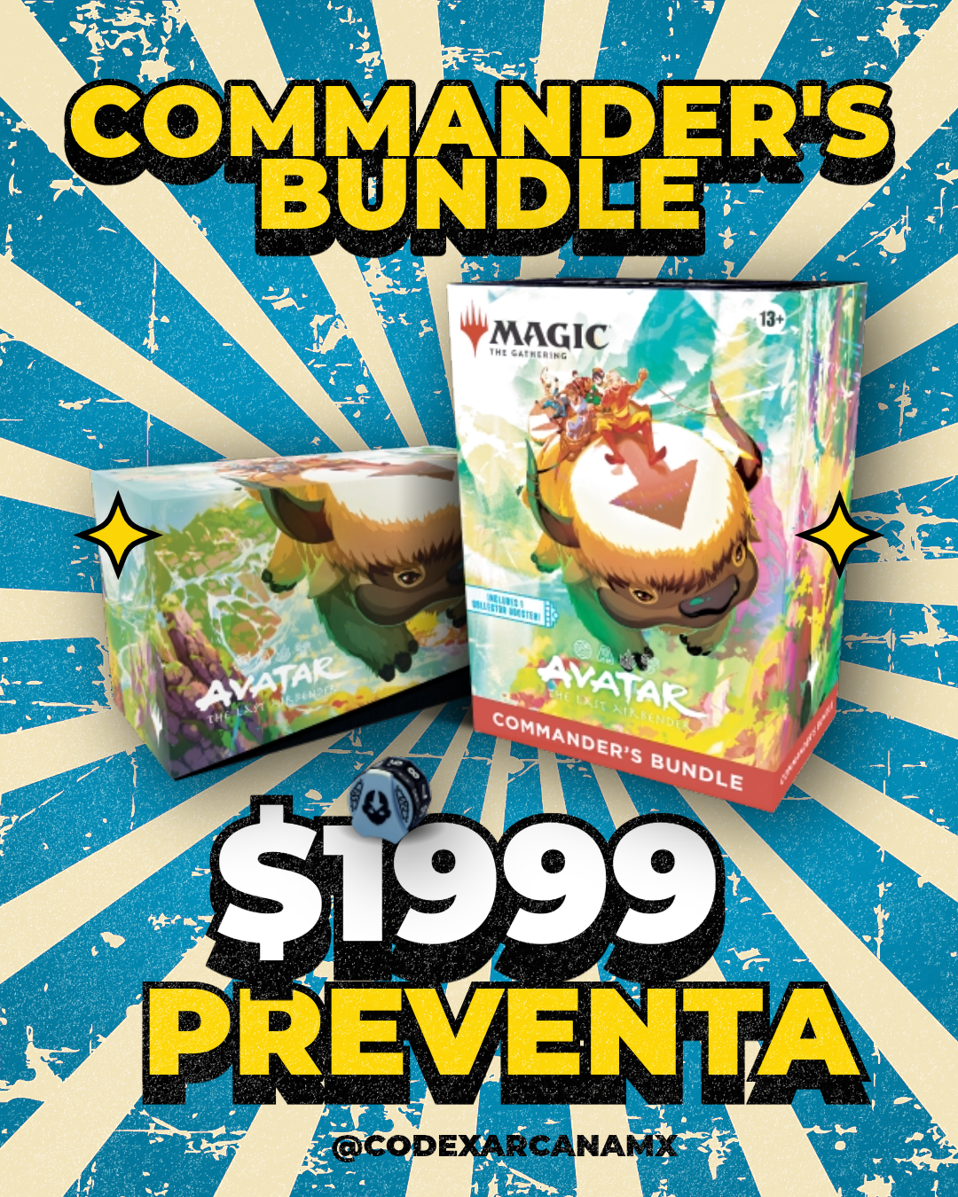 Magic The Gathering: Avatar: The Last Airbender Commander's Bundle