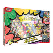 MEGAEVOLUCION ASCENSO HEROICO COLECCION CON POSTER PREMIUM MEGA-LUCARIO