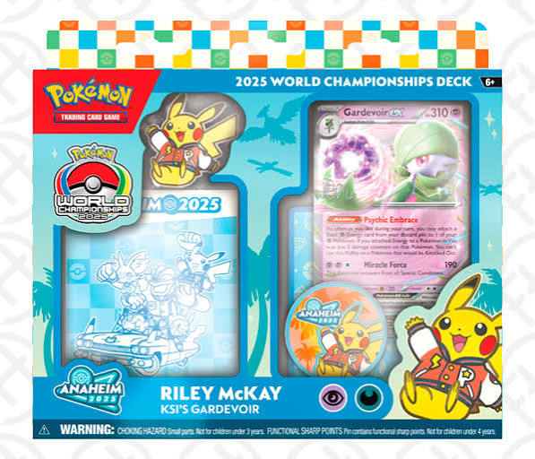 2025 WORLD CHAMPIONS DECK RILEY McKAY FLUTTER DEVO GARDEVOIR