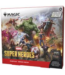 MARVEL SUPERHEROES SCENE BOX HEROES UNITED