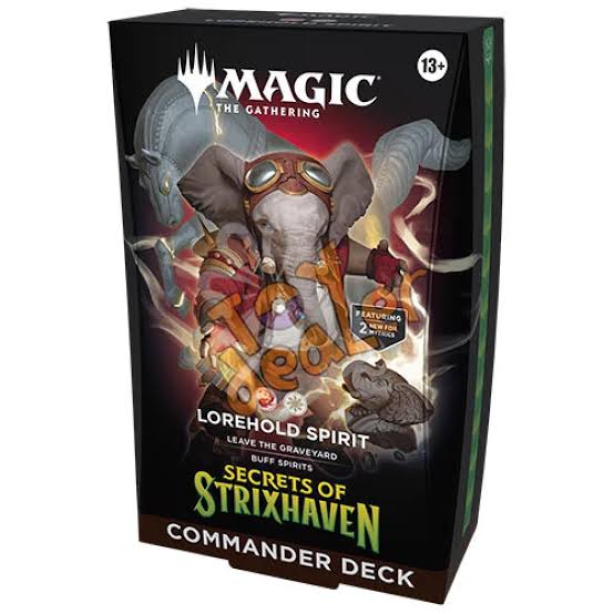 SECRETS OF STRIXHAVEN COMMANDER DECK LOREHOLD SPIRIT